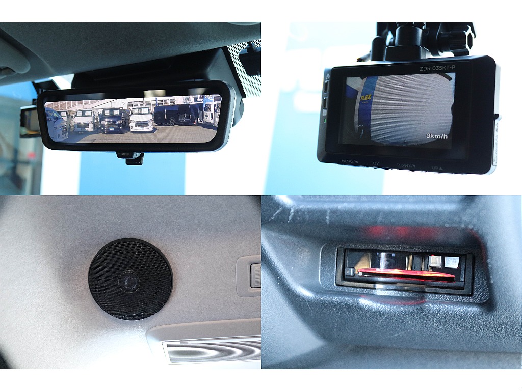 デジタルインナーミラー/ドライブレコーダー/ルーフスピーカー/ETC