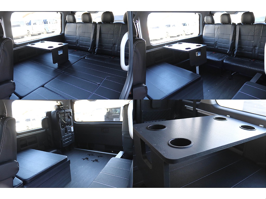 Ver.1内装架装！　様々なシートアレンジが可能です♪