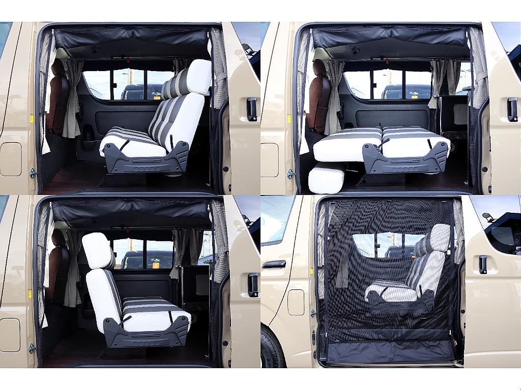 シートアレンジ多彩♪前後にも動くよ♪