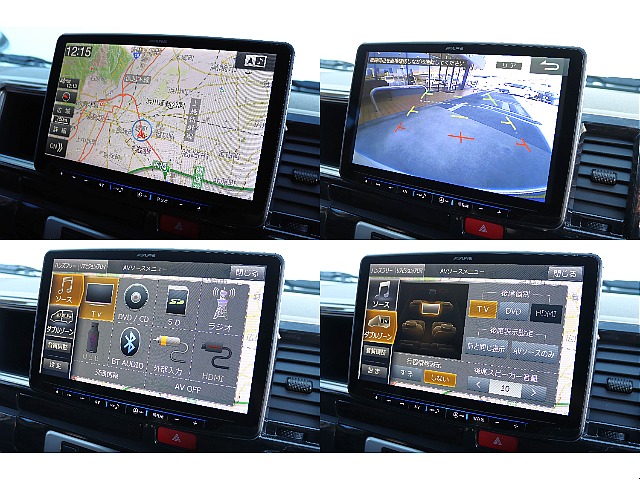ALPINE11インチナビ完備！　フルセグ・Bluetooth対応♪