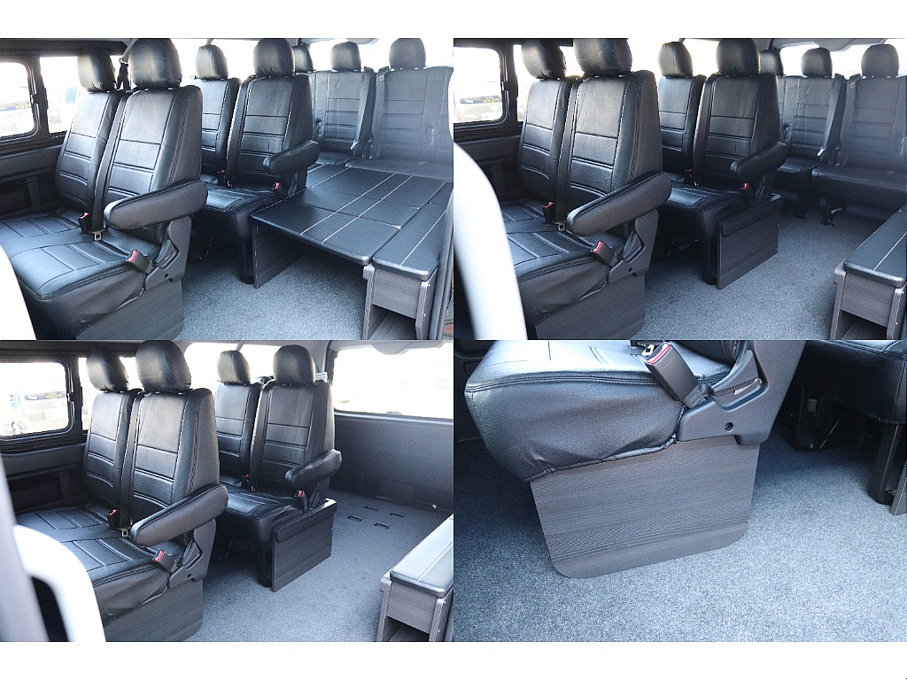 前向き10名乗車可能なスタンダードシート♪