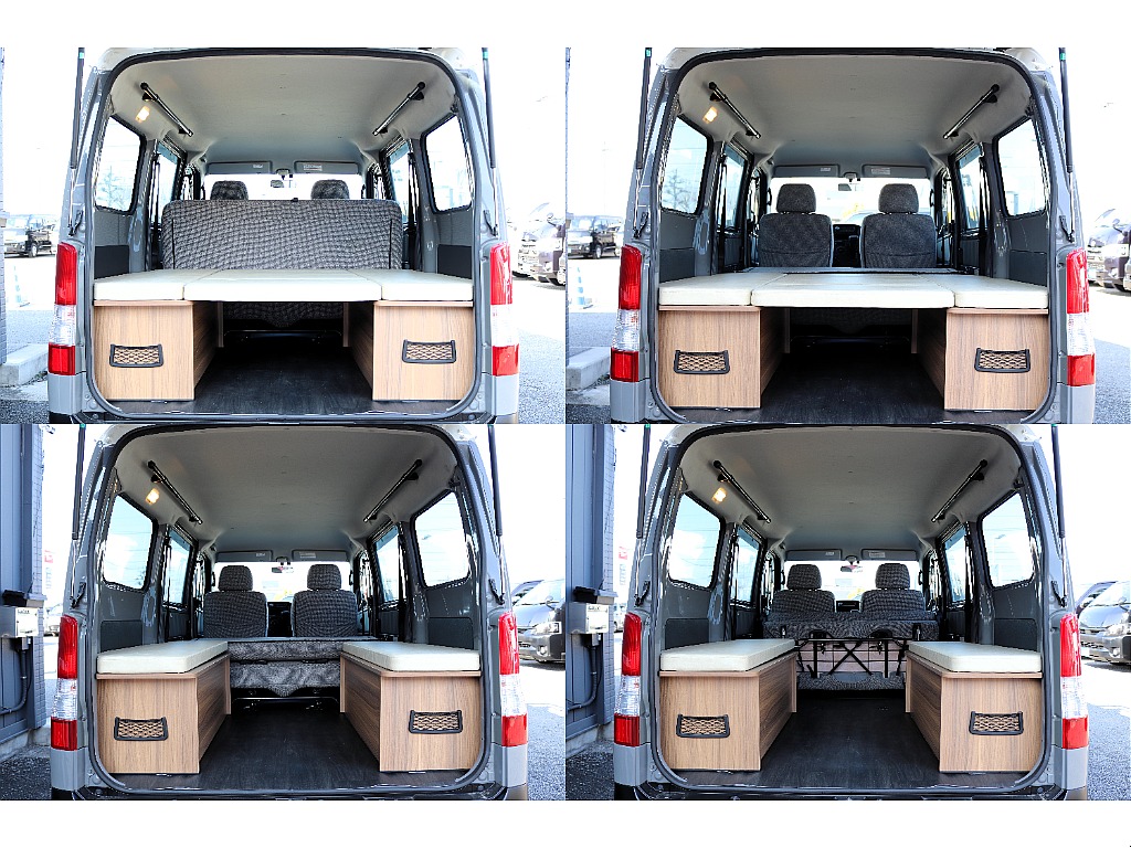 ベッドキット搭載♪