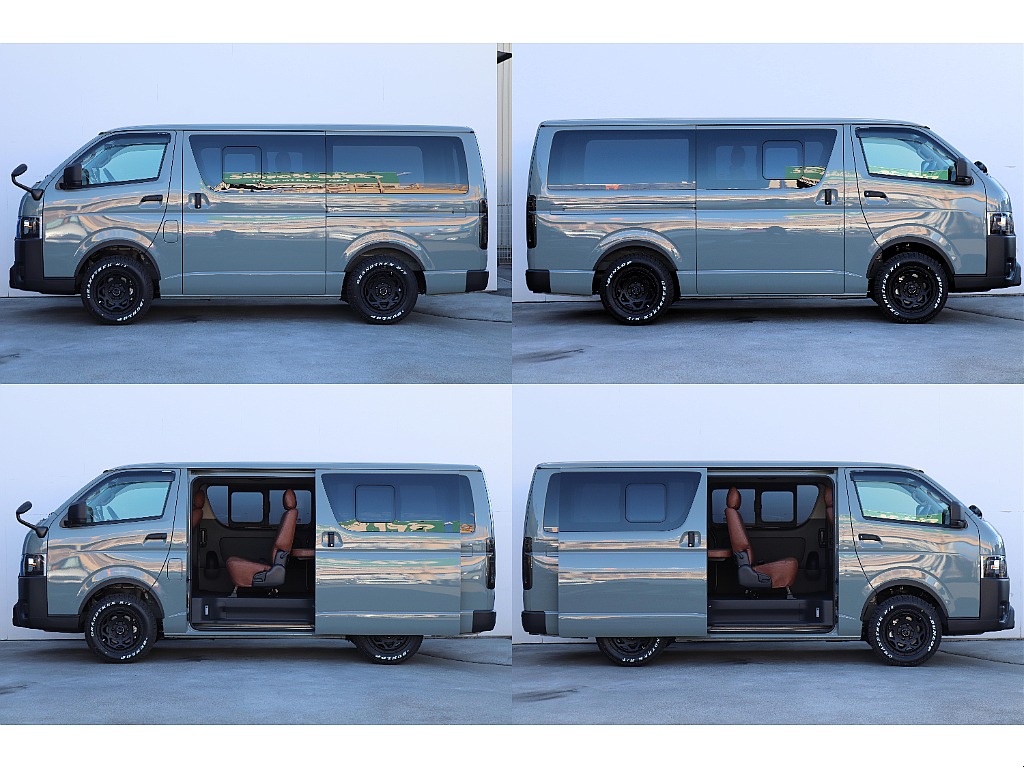 スライドドアで乗り降りも楽々です♪