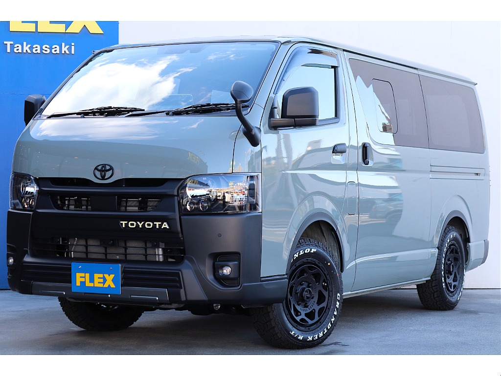 トヨタ&nbsp;ハイエースバン&nbsp;5ドアバン2.8DT スーパーGLロング 4WD&nbsp;大人気アースカラーパッケージ！！&nbsp;群馬県