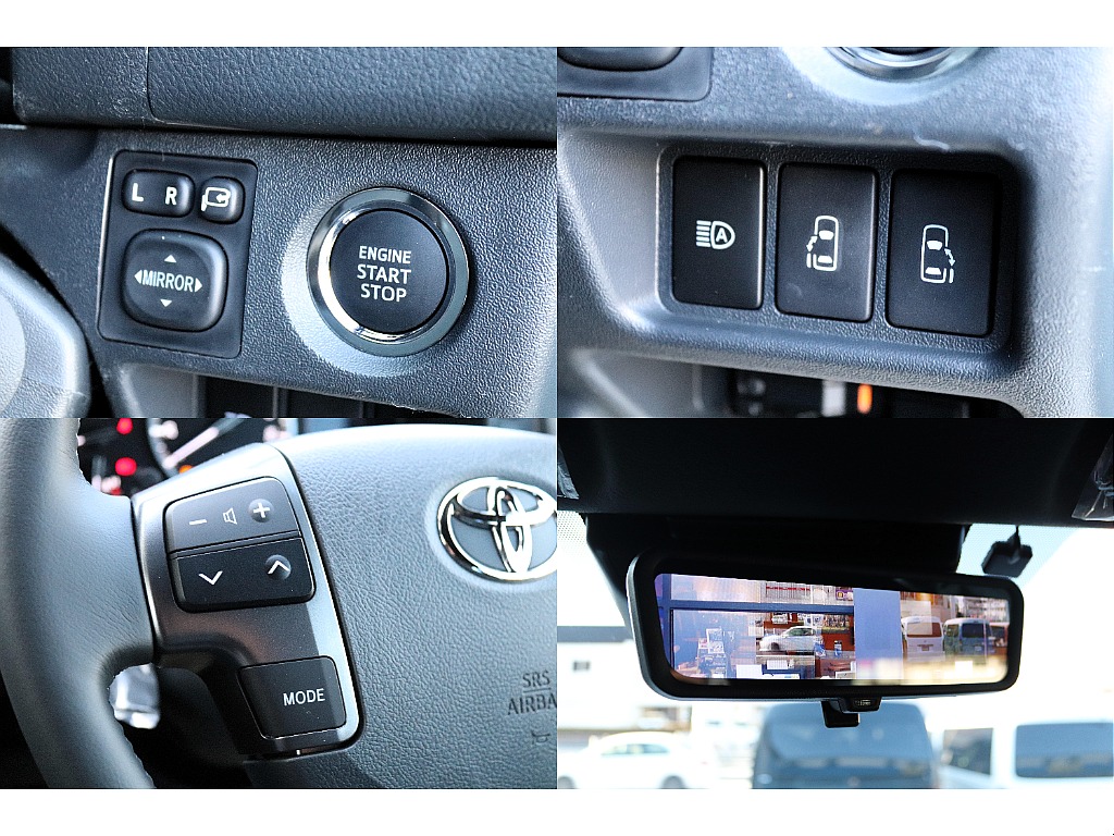 プッシュスタート・両側パワースライドドア・ステアリングスイッチ・デジタルインナーミラー♪