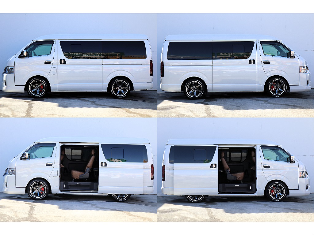 両側パワースライド付きで両側窓付きの希少な一台！！