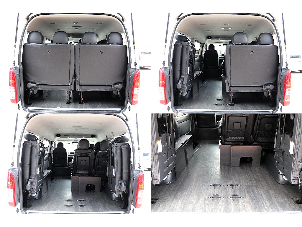 4列目シートは跳ね上げ可能です！