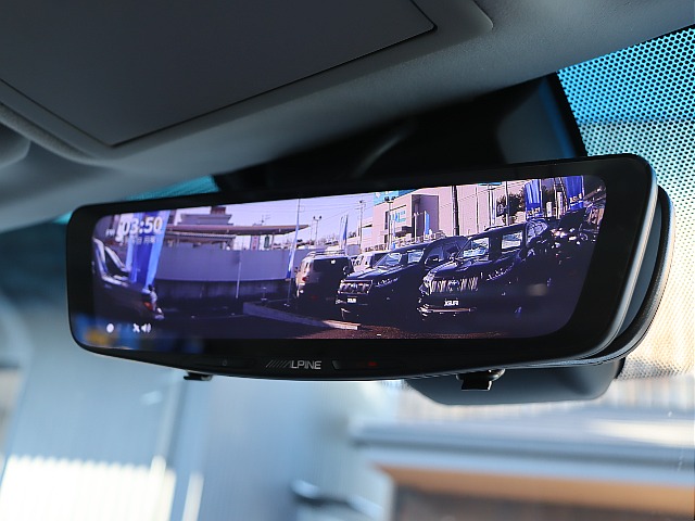 アルパイン製デジタルインナーミラードラレコ装着！