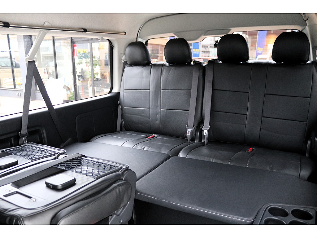 スマートベット付きで車内泊もOK！