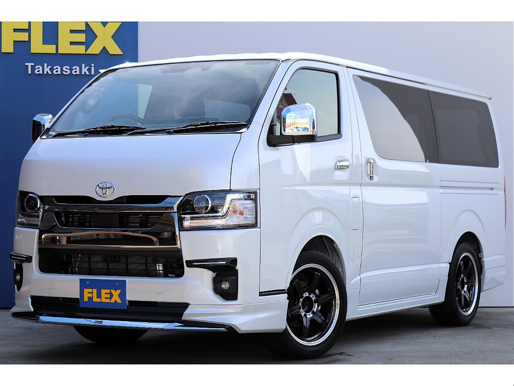 新車9型ハイエースVガソリン２ＷＤモデリスタフルエアロパッケージ！！