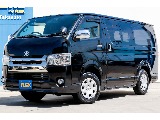 令和30年　ハイエースバン　ダークプライムⅡ　ディーゼルターボ　4WD　入庫☆彡