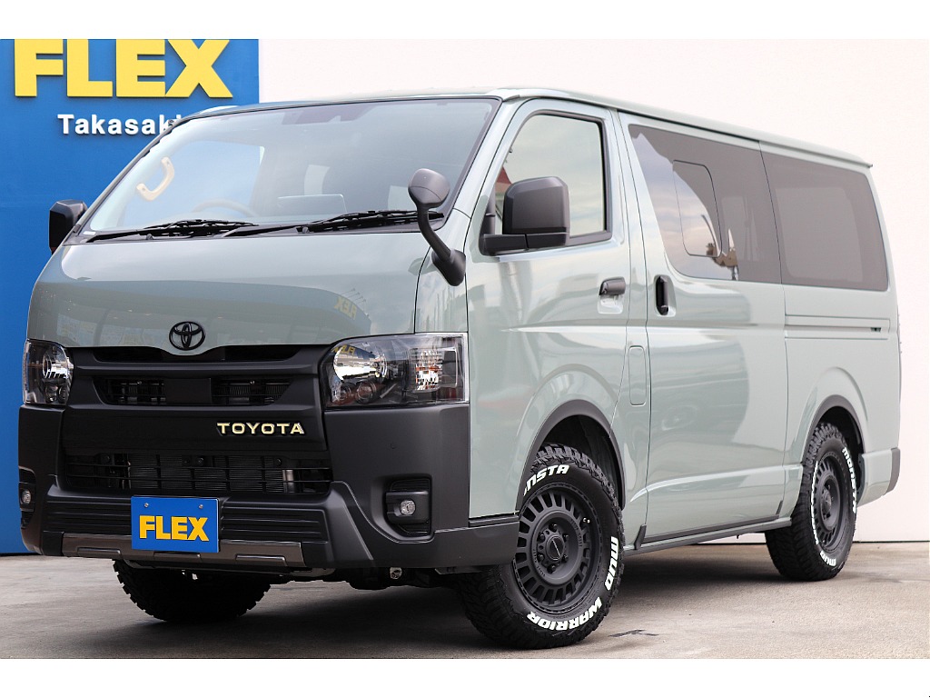 令和8年ハイエースVアースカラーパッケージ！ディーゼル4WD！！BLACKエディション！！
