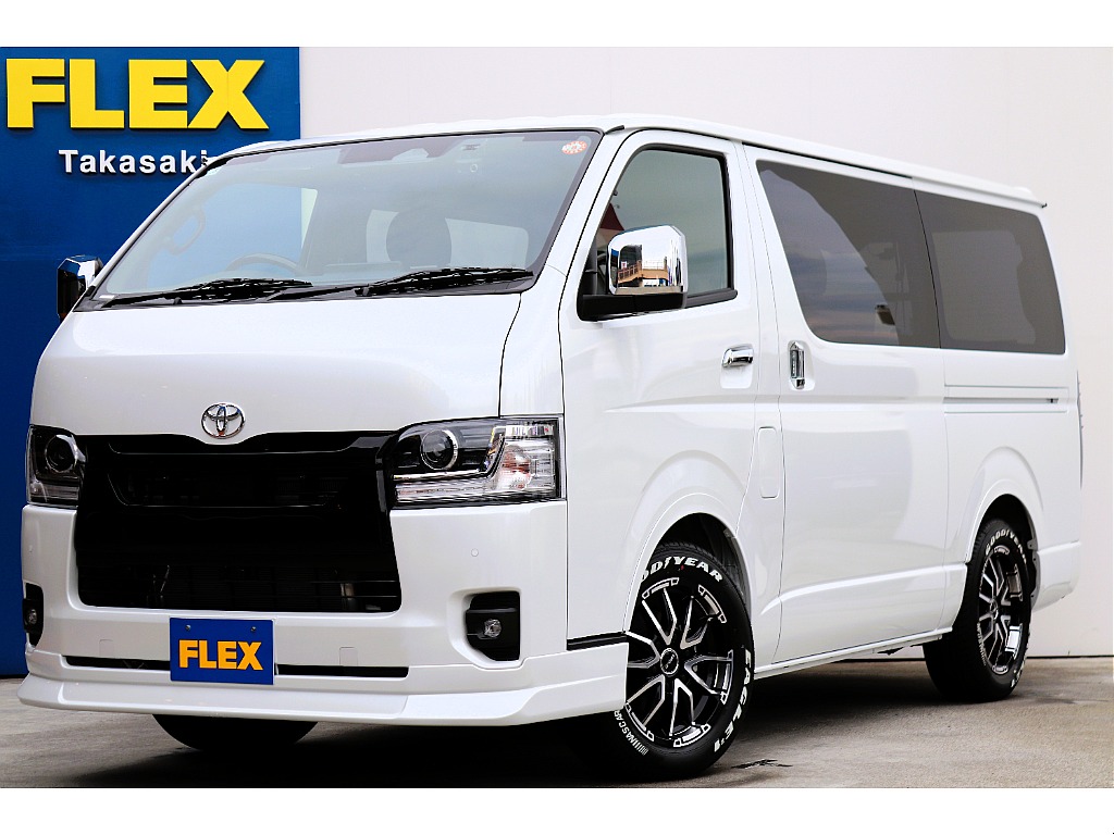 トヨタ&nbsp;ハイエースバン&nbsp;5D2.8DTスーパーGLダークプライムⅡロング&nbsp;新型ワンオーナー車！！&nbsp;群馬県