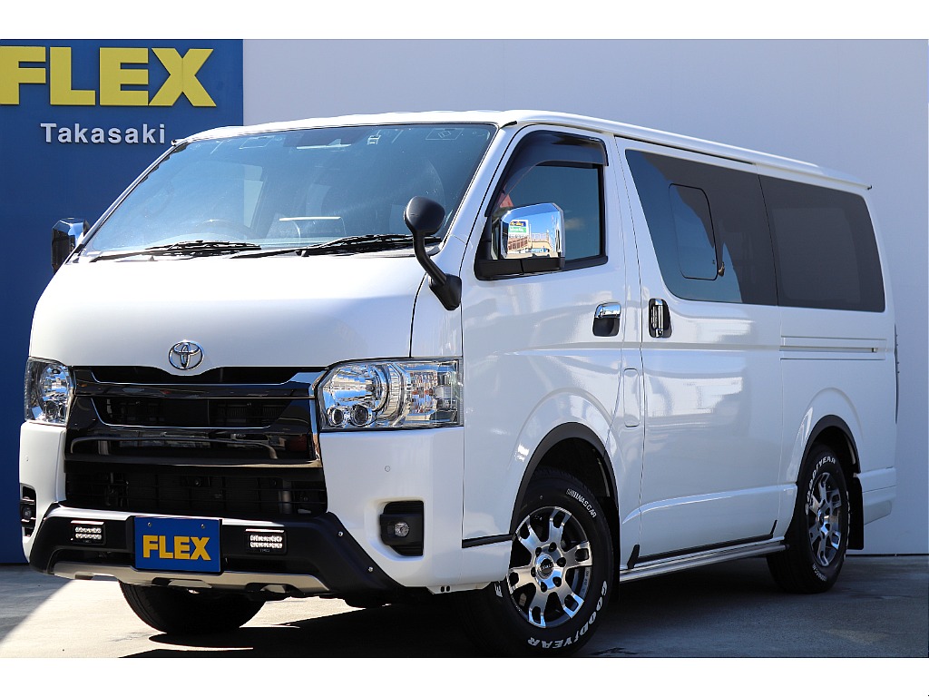 トヨタ&nbsp;ハイエースバン&nbsp;5D2.8DTスーパーGLダークプライムⅡL 4WD&nbsp;厳選仕入！ＴＲＤカスタム！！&nbsp;群馬県