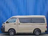 トヨタ ハイエース ワゴン2.7GLロング ミドルルーフ 4WD オールペイント ベージュ 石川県の詳細画像 その4