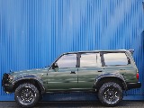 トヨタ ランドクルーザー80 バン4.2DT VXリミテッド 4WD 最終型 リフトアップ JAOSバンパーガード 石川県の詳細画像 その4