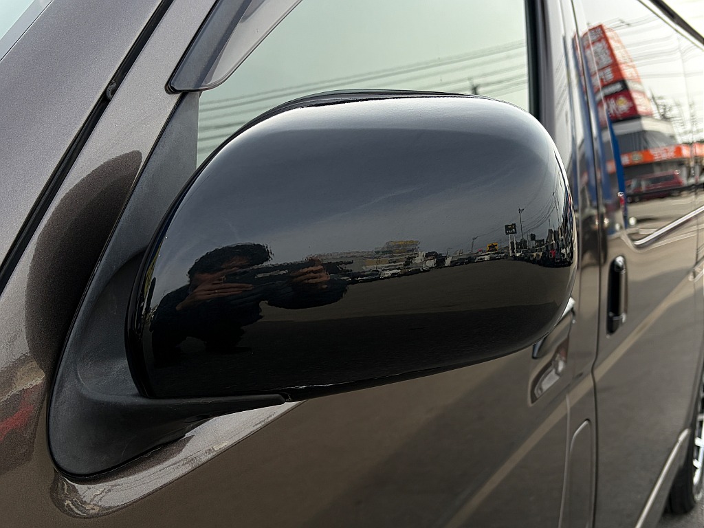 ドアミラーブラック塗装☆