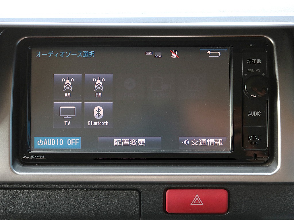 純正 7インチナビ