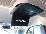 アルパイン12.8インチフリップダウンモニター