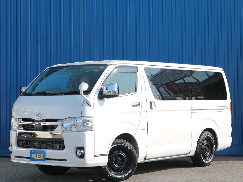 ハイエースバン 2.8 スーパーGL ロング ディーゼルターボ 4WD アルトピアーノ特装車　FLEXカスタム