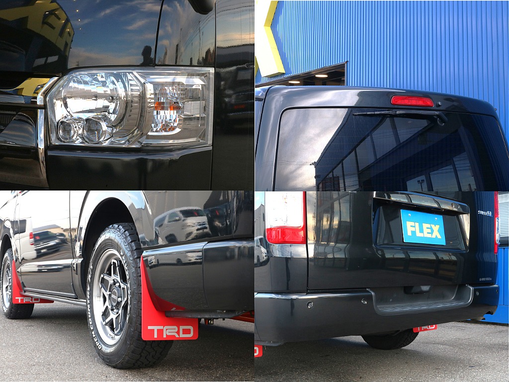 トヨタ&nbsp;ハイエースバン&nbsp;5D2.8DTスーパーGLダークプライムⅡL 4WD&nbsp;アゲスタイル 7型 ESSEXホイール&nbsp;石川県の詳細画像&nbsp;その16