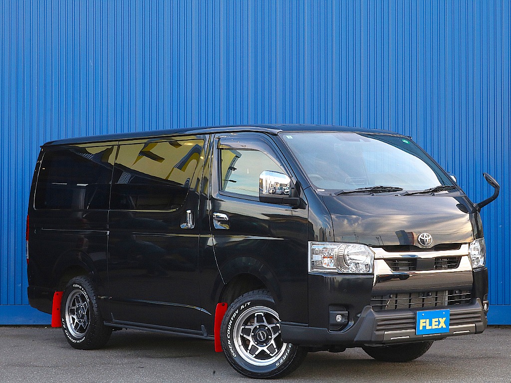 トヨタ&nbsp;ハイエースバン&nbsp;5D2.8DTスーパーGLダークプライムⅡL 4WD&nbsp;アゲスタイル 7型 ESSEXホイール&nbsp;石川県の詳細画像&nbsp;その3
