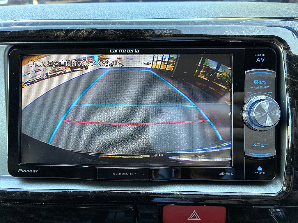 バックカメラ！