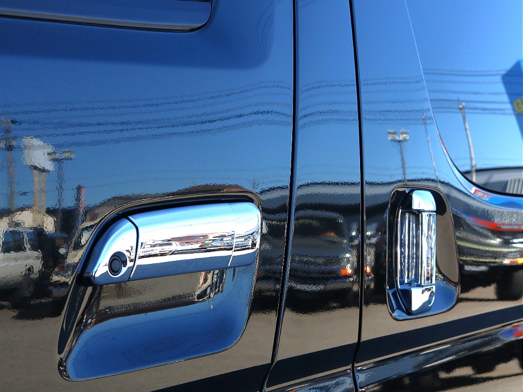 メッキドアハンドル♪