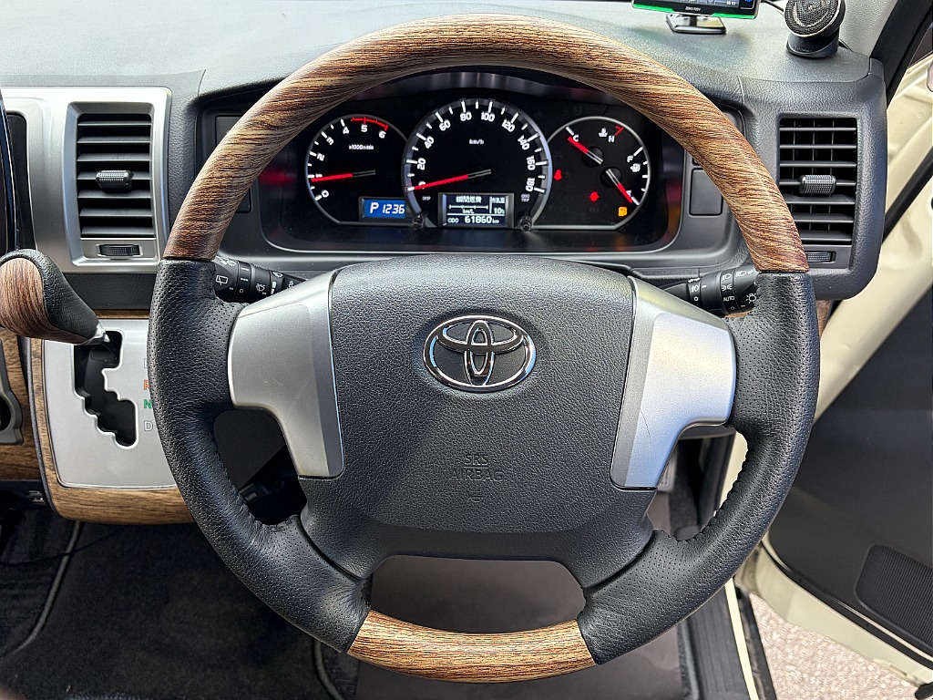 木目調ステアリング☆