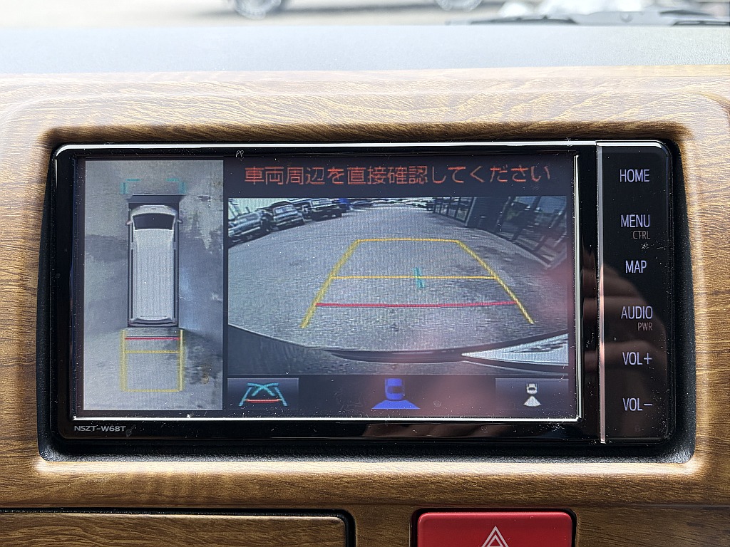 メーカーオプションの360度カメラ(パノラミックビュー)搭載☆