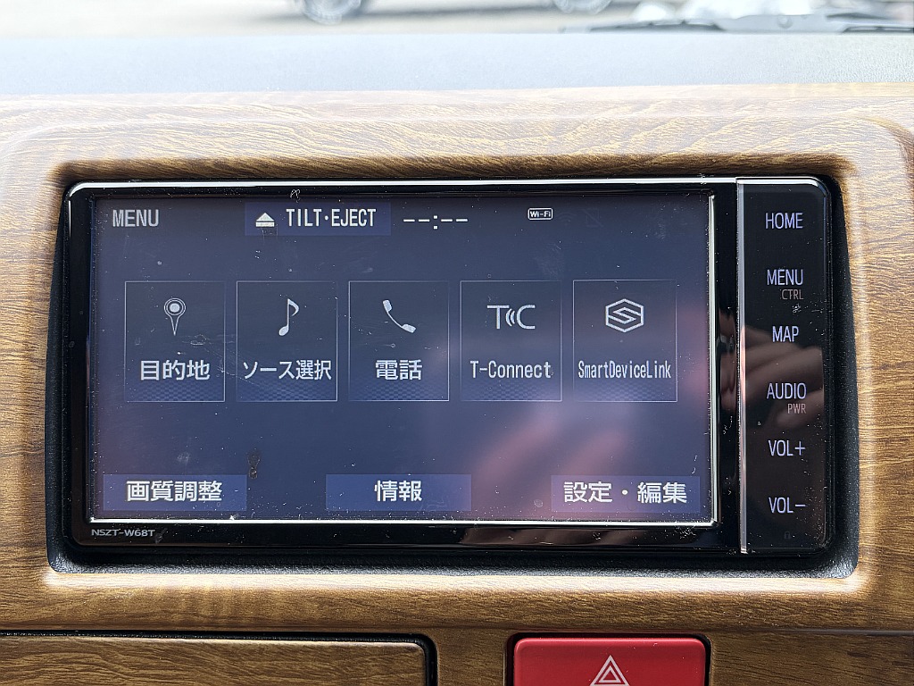 純正7インチナビ装着済み！