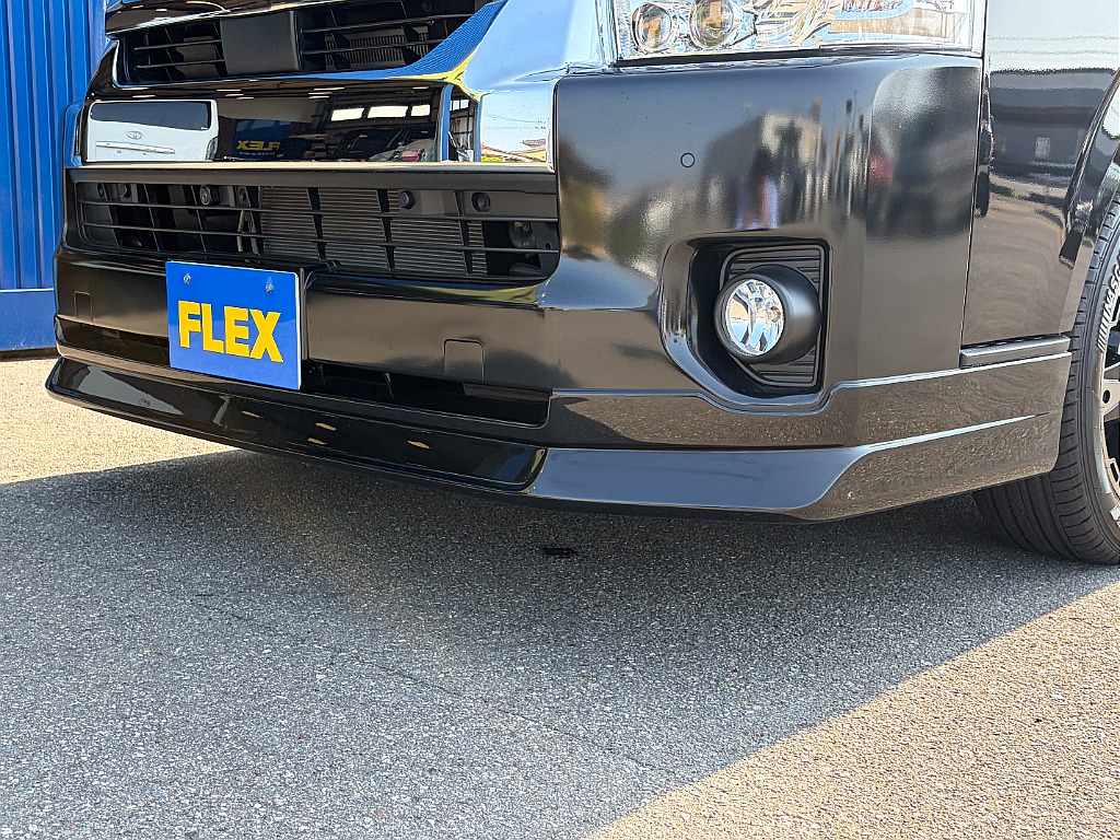 FLEXデルフィーノラインフロントスポイラー☆