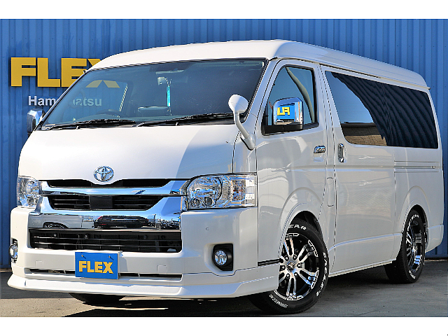 ☆試乗車一斉販売☆　６型　装備充実　ハイエースワゴンGL　FLEXオリジナル内装架装Ver2♪