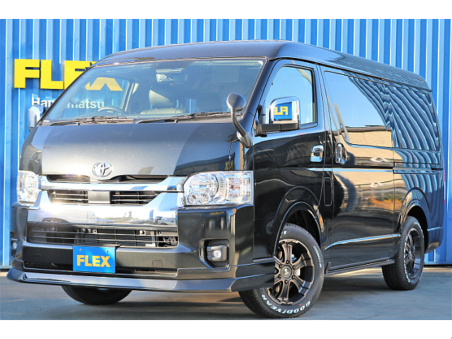 ７型　４WD　ハイエースワゴン　10人乗り　FLEXオリジナルカスタム車両♪