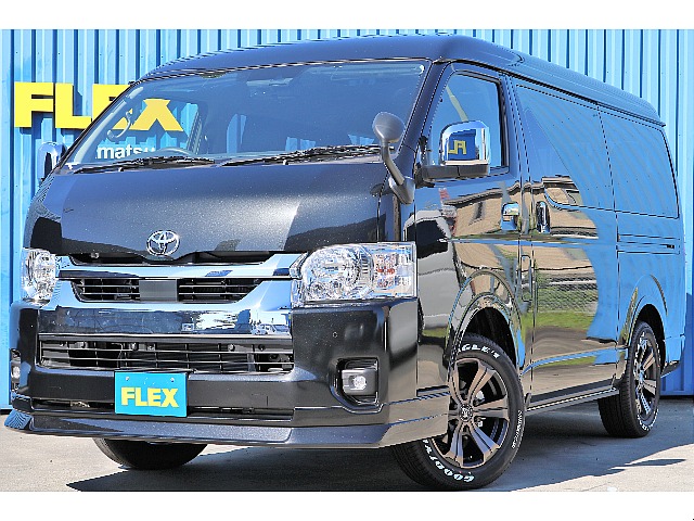 ７型　４WD　ハイエースワゴン　10人乗り　FLEXオリジナルカスタム車両♪