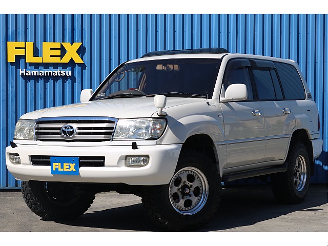 ランクル１００ＶＸーＬＴＤディーゼルターボ！！２インチリフトＵＰ！！新品ジオランダータイヤ