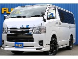 トヨタ ハイエースバン 5D2.8DT DプライムⅡMRTタイプⅡロング4WD モデリスタフルエアロPKG 静岡県