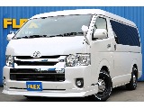 トヨタ ハイエース ワゴン2.7GLロング ミドルルーフ 4WD FLEXカスタム 床貼り ベットキット付き 静岡県