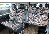 FLEXオリジナルR1内装♪ブラック×ストライプ柄♪最大10人まで乗車可能！！