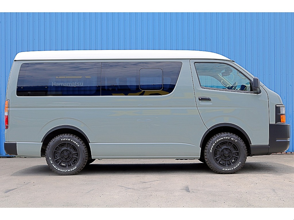 RenocaCoastLines丸目フェイス　FLEXオーバーフェンダー　　ツートンカラー塗装　FLEX BJメキシカンホイール　TOYOオープンカントリーRTタイヤ♪