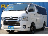 トヨタ ハイエースバン 5D2.8DTスーパーGLダークプライムⅡロング ベットキット搭載カスタム車両♪ 静岡県