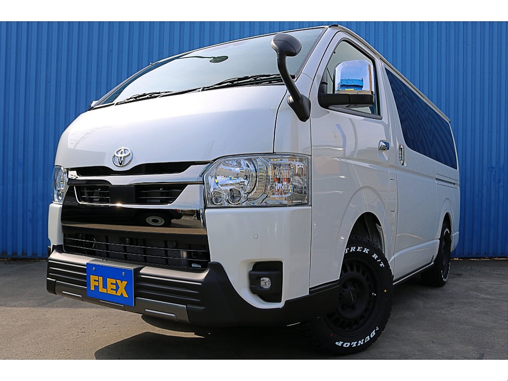 新車　ハイエースバン　ダークプライムⅡ　ディーゼル4WD　オフロードパッケージ♪