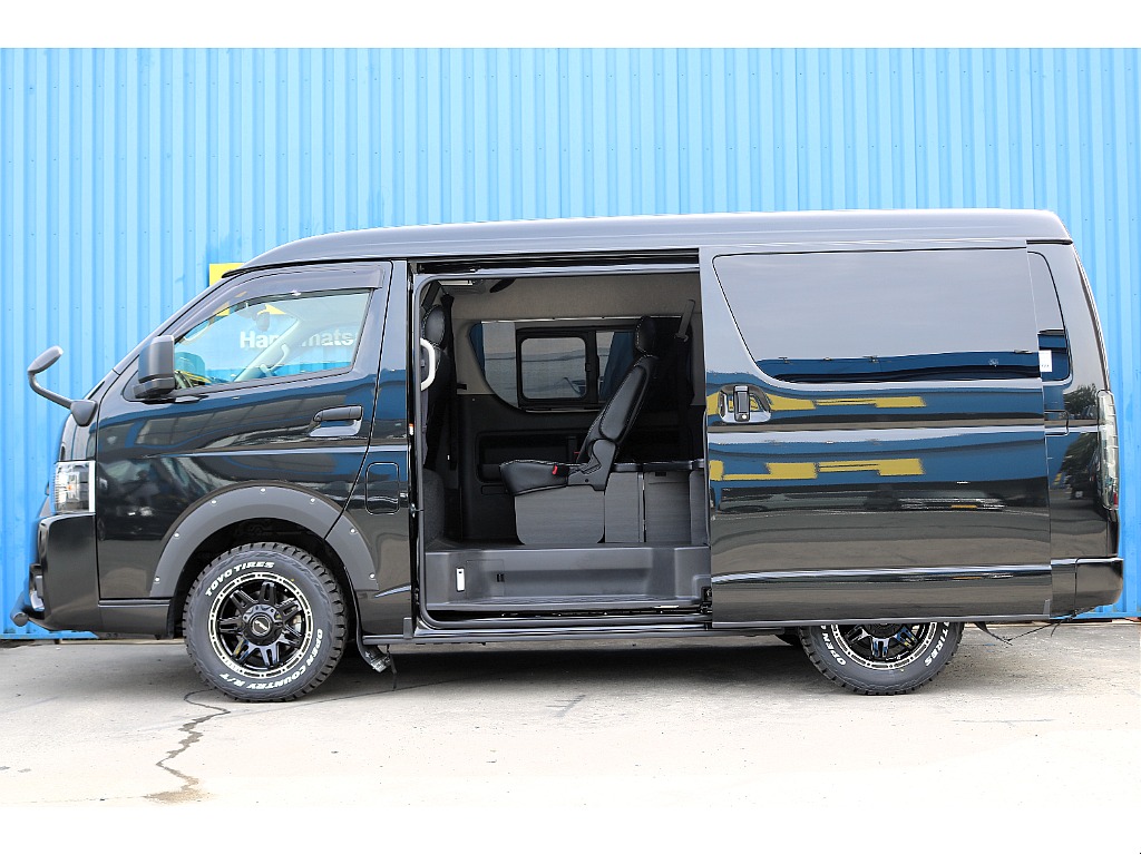 FLEXシグマBLACKLEDテール　FLEX　DELF04ホイール　TOYOオープンカントリータイヤ　JAOSフロントスキッドバー　JAOSフェンダーガーニッシュTypeX　JAOSマッドフラップ♪