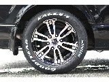 FLEX　オーバーフェンダー　FLEX DELF02ホイール　グッドイヤーナスカータイヤ　フロントスポイラー　TOYOTAマッドガード　メッキ部グレーメタリック塗装♪