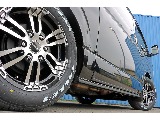 FLEXフロントスポイラー　FLEXオーバーフェンダー　FLEX煌LEDテール赤　FLEX Delf02ホイール17インチ　1.5インチローダウン　TOYOTAボディ同色マッドガード♪