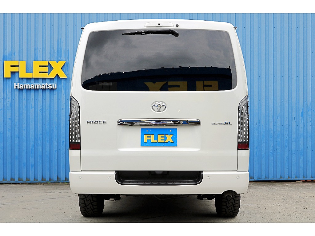 TRDバンパープロテクター　FLEXオーバーフェンダー　FLEX煌LEDテール黒　FLEX BJメキシカンホイール16インチ　TOYOTAドアバイザー♪
