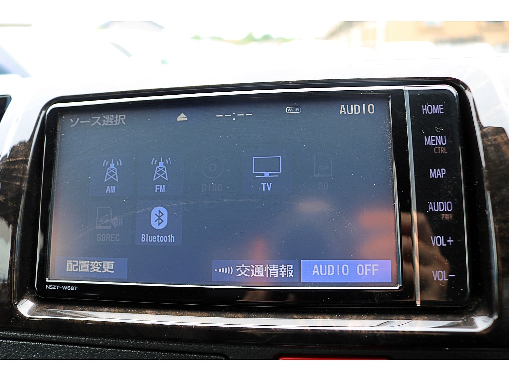 7インチフルセグ地デジナビ　ビルトインETC　パノラミックビューモニター　デジタルインナーミラー