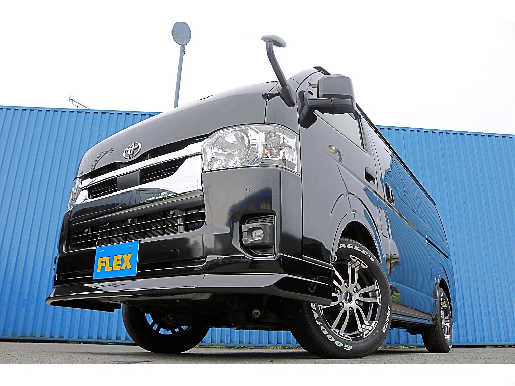 FLEX　フロントスポイラー♪FLEX　オーバーフェンダー♪FLEX　DELF02ホイール　グッドイヤーナスカータイヤ♪ FLEX　アルティメットテール♪FLEX　シートカバー