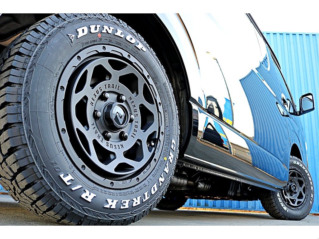 新車　ハイエースワゴンGL　4WD　内装架装【NEWAS】＆オフロードカスタム♪