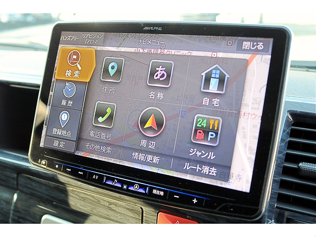 アルパインBIG-X　アルパイン12.8インチフリップダウンモニター　アルパイン　Aピラーツイーター　ビルトインETC　リア天井スピーカー♪